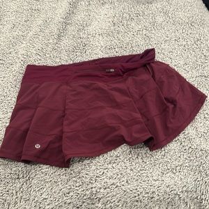 Lululemon Pace Rival Mid-Rise Skirt